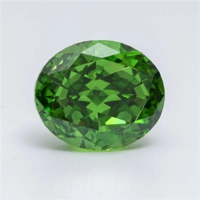 Emerald Oval Cut Crushed És Cubic Zirconia
